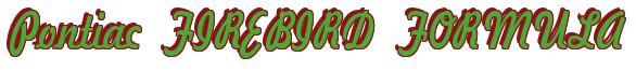 Rendering -Pontiac FIREBIRD FORMULA - using Jot-down 