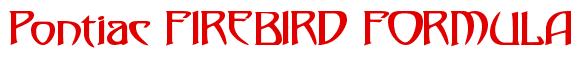 Rendering -Pontiac FIREBIRD FORMULA - using Saga