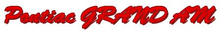 Rendering -Pontiac GRAND AM - using Brush Script