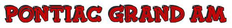 Rendering -Pontiac GRAND AM - using FinkBold