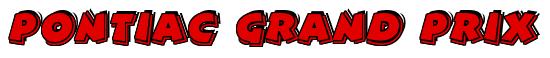 Rendering -Pontiac GRAND PRIX - using Comic Strip