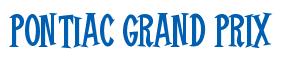 Rendering -Pontiac GRAND PRIX - using Cooper Latin