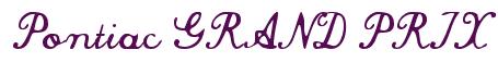 Rendering -Pontiac GRAND PRIX - using Commercial Script