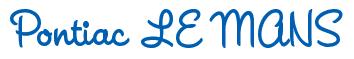 Rendering -Pontiac LE MANS - using League Night