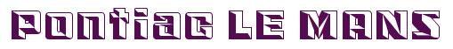 Rendering -Pontiac LE MANS - using Race JLS