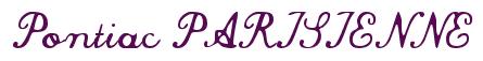 Rendering -Pontiac PARISIENNE - using Commercial Script