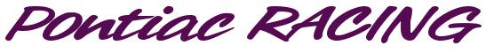Rendering -Pontiac RACING - using Chicago Style