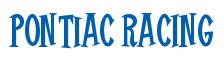 Rendering -Pontiac RACING - using Cooper Latin