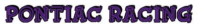 Rendering -Pontiac RACING - using FinkBold