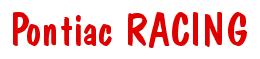 Rendering -Pontiac RACING - using Dom Casual