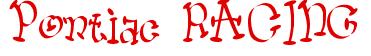 Rendering -Pontiac RACING - using Wacko