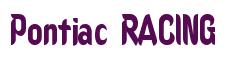Rendering -Pontiac RACING - using Callimarker