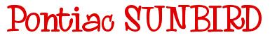 Rendering -Pontiac SUNBIRD - using Whoa Whoa