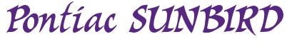 Rendering -Pontiac SUNBIRD - using Braveheart