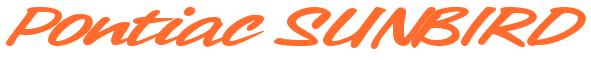 Rendering -Pontiac SUNBIRD - using Chicago Style