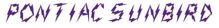 Rendering -Pontiac SUNBIRD - using Aarco