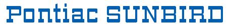 Rendering -Pontiac SUNBIRD - using Steel Machine