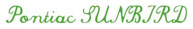 Rendering -Pontiac SUNBIRD - using Commercial Script
