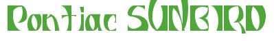 Rendering -Pontiac SUNBIRD - using IndiosBravos
