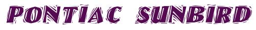 Rendering -Pontiac SUNBIRD - using Cut Ragged
