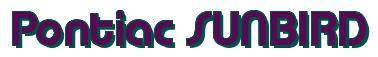 Rendering -Pontiac SUNBIRD - using Charlet