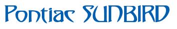 Rendering -Pontiac SUNBIRD - using Saga