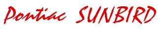 Rendering -Pontiac SUNBIRD - using Staccato