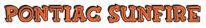 Rendering -Pontiac SUNFIRE - using FinkBold
