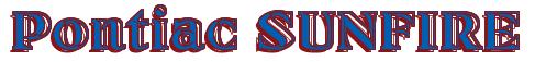 Rendering -Pontiac SUNFIRE - using Race Chisel