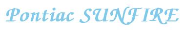 Rendering -Pontiac SUNFIRE - using Zapf Chancery