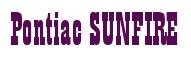 Rendering -Pontiac SUNFIRE - using Bill Board