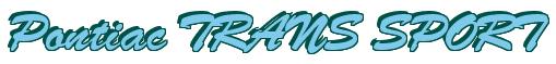 Rendering -Pontiac TRANS SPORT - using Brush Script