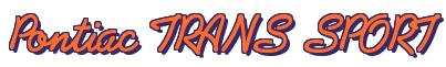 Rendering -Pontiac TRANS SPORT - using Grandam