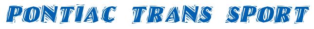 Rendering -Pontiac TRANS SPORT - using Cut Ragged