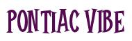 Rendering -Pontiac VIBE - using Cooper Latin