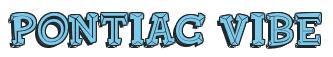 Rendering -Pontiac VIBE - using FinkBold