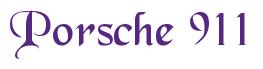 Rendering -Porsche 911 - using Black Chancery