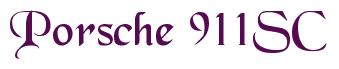 Rendering -Porsche 911SC - using Black Chancery