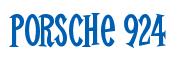 Rendering -Porsche 924 - using Cooper Latin
