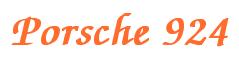 Rendering -Porsche 924 - using Zapf Chancery