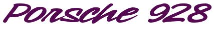 Rendering -Porsche 928 - using Chicago Style