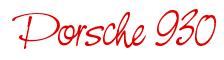 Rendering -Porsche 930 - using Neville Script