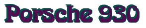 Rendering -Porsche 930 - using Romaneste