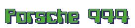 Rendering -Porsche 944 - using Computer Font