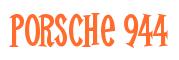 Rendering -Porsche 944 - using Cooper Latin