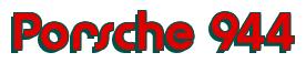 Rendering -Porsche 944 - using Charlet