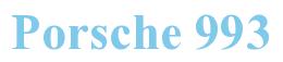 Rendering -Porsche 993 - using Times New Roman Bold