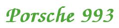 Rendering -Porsche 993 - using Zapf Chancery