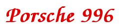 Rendering -Porsche 996 - using Zapf Chancery