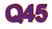 Rendering -Q45 - using Arial Bold